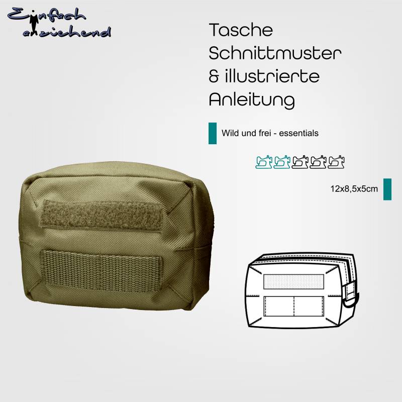 E-Book Einfach anziehend Tasche Wild und frei essentials von Stoffe Hemmers