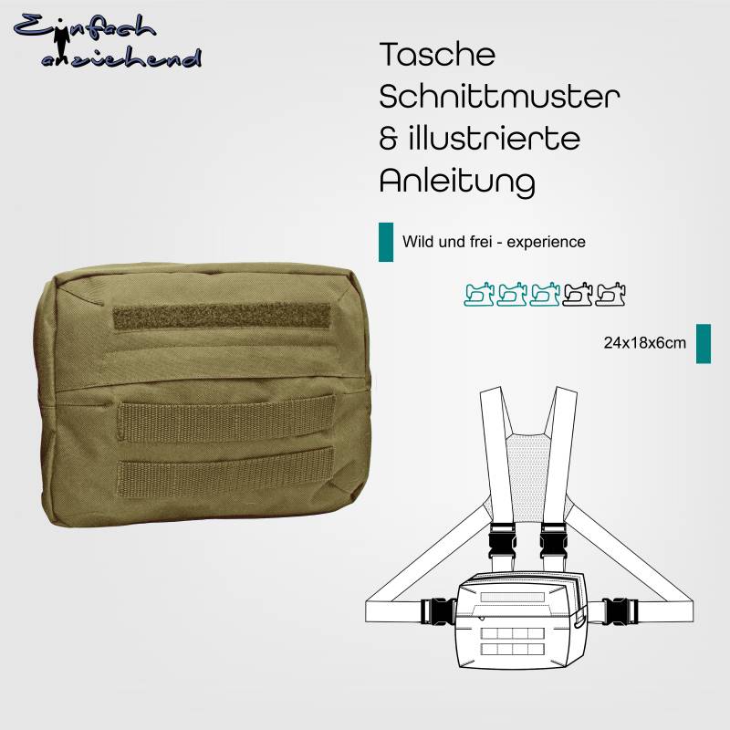 E-Book Einfach anziehend Tasche Wild und frei experience von Stoffe Hemmers