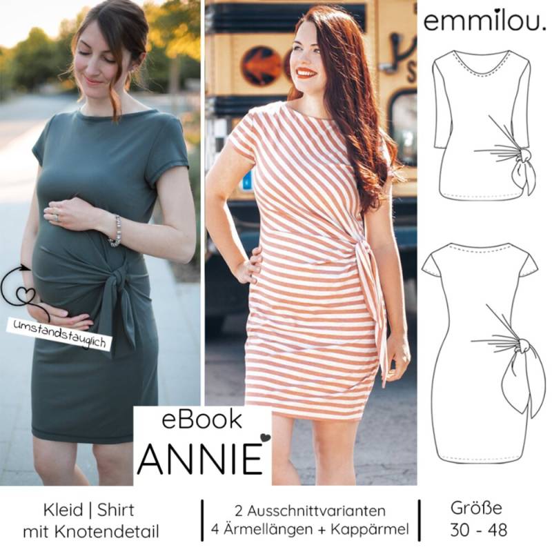 E-Book Emmilou. Shirt/Kleid Annie Damen E-Book Emmilou. Shirt/Kleid Annie Damen von Stoffe Hemmers