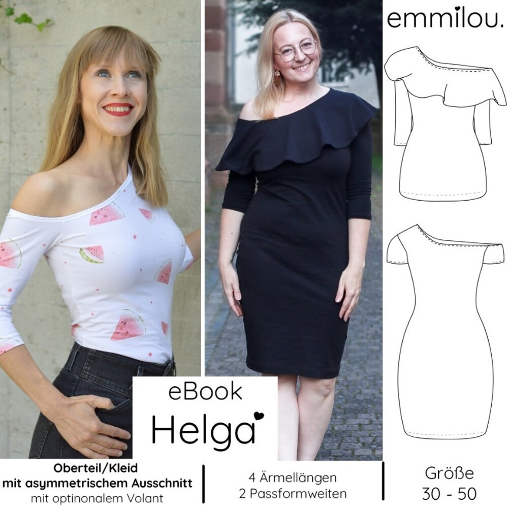 E-Book Emmilou. Shirt/Kleid Helga Damen von Stoffe Hemmers