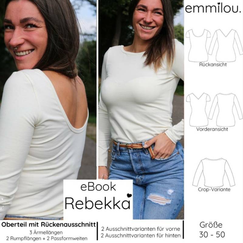 E-Book Emmilou. Shirt Rebekka Damen E-Book Emmilou. Shirt Rebekka Damen von Stoffe Hemmers