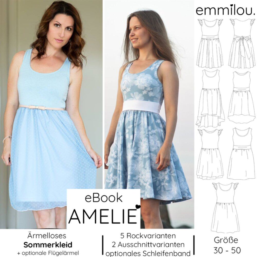 E-Book Emmilou. Sommerkleid Amelie Damen von Stoffe Hemmers