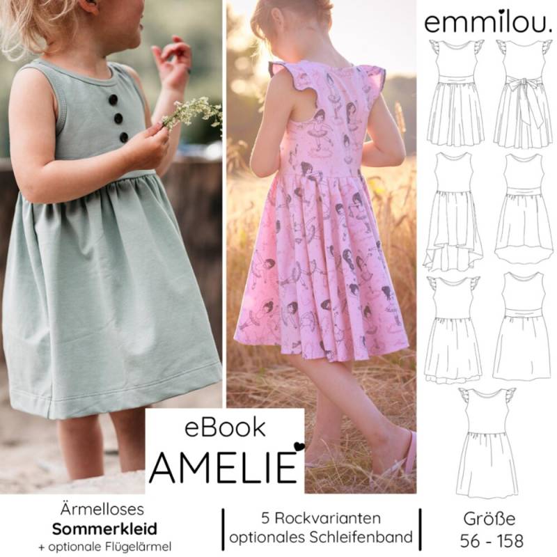E-Book Emmilou. Sommerkleid Amelie Kinder E-Book Emmilou. Sommerkleid Amelie Kinder von Stoffe Hemmers