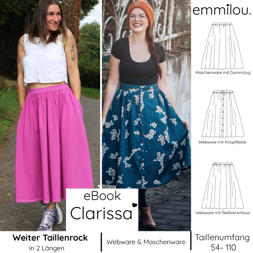 E-Book Emmilou. Taillenrock Clarissa Damen von Stoffe Hemmers