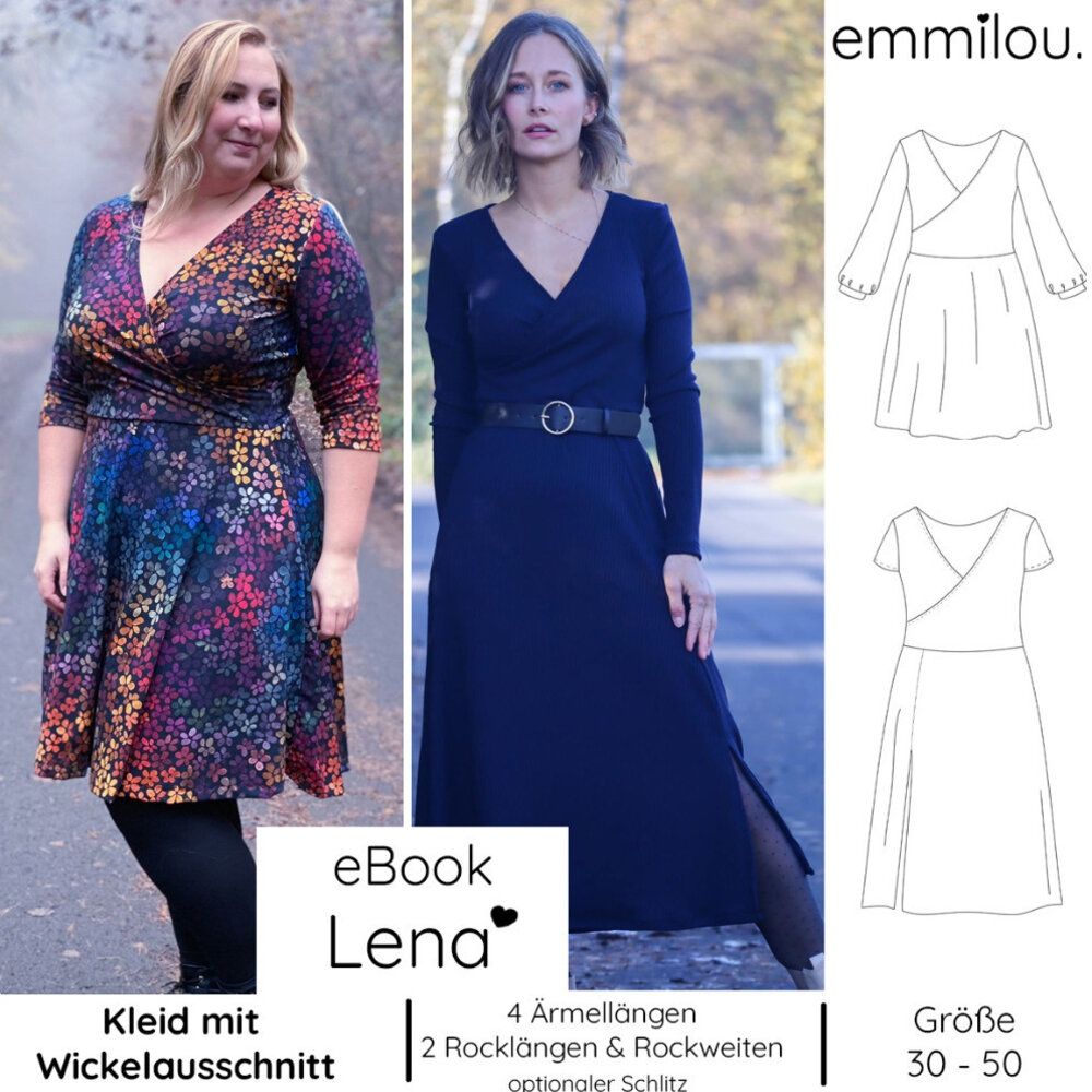 E-Book Emmilou. Wickelkleid Lena von Stoffe Hemmers