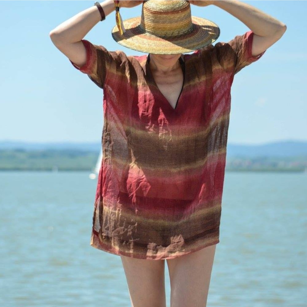E-Book Erbsünde Oversize Bluse - Tunika Lucia von Stoffe Hemmers