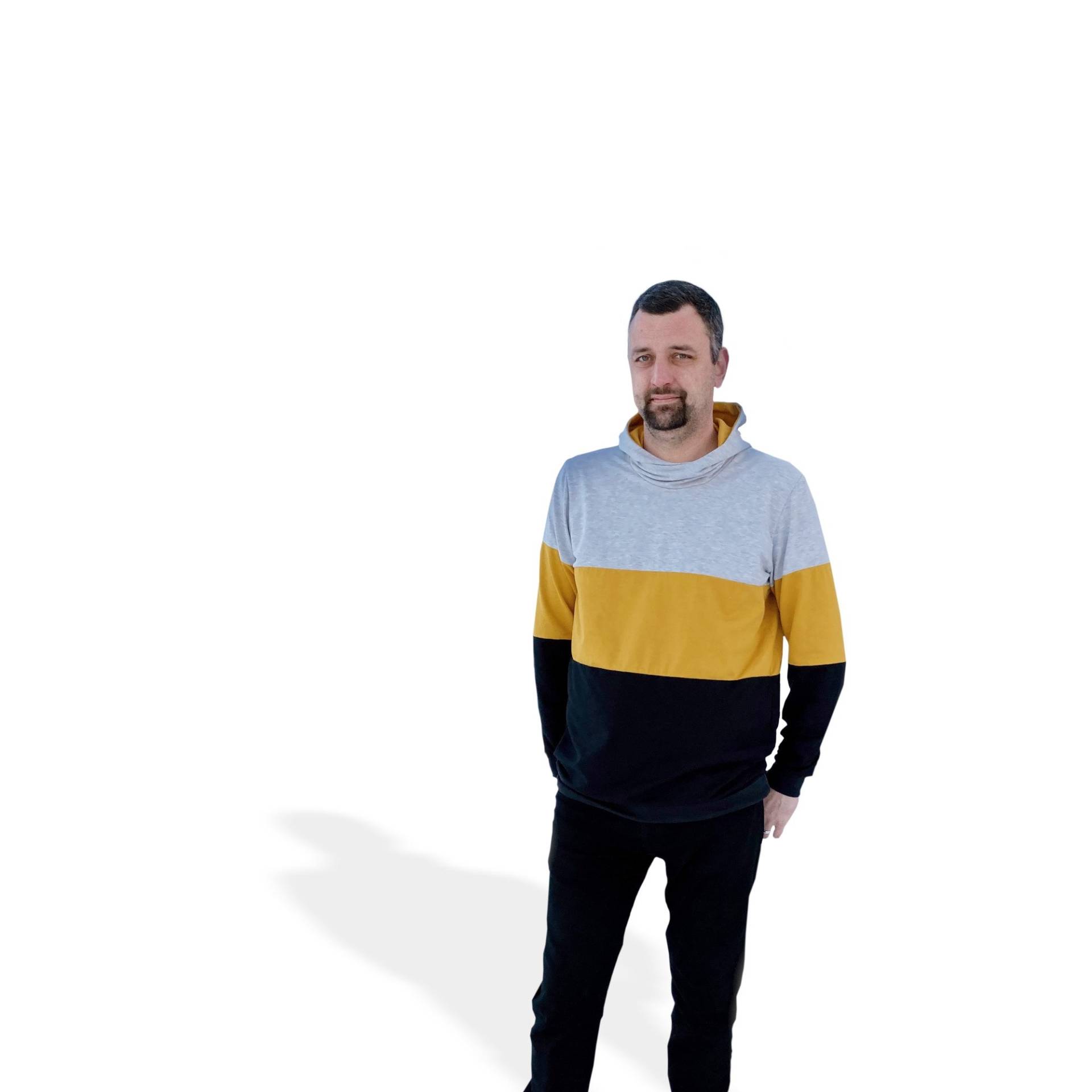 E-Book Fadenkäfer Colorblocking Hoodie Toni Herren E-Book Fadenkäfer Colorblocking Hoodie Toni Herren von Stoffe Hemmers