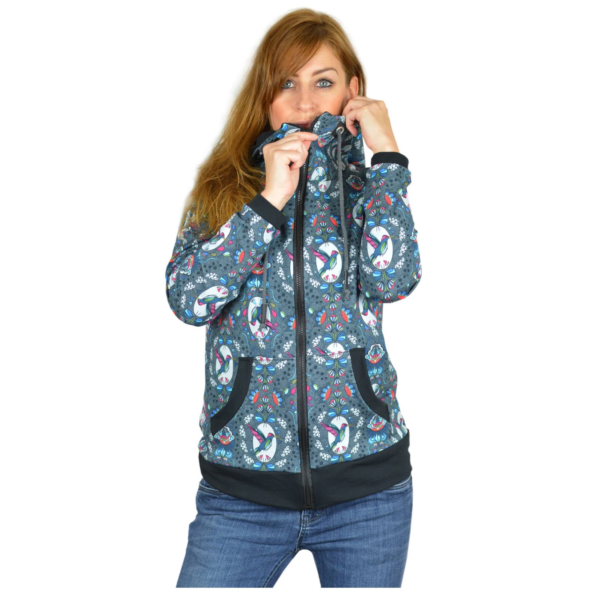 E-Book Fadenkäfer Sweatjacke Damen E-Book Fadenkäfer Sweatjacke Damen von Stoffe Hemmers