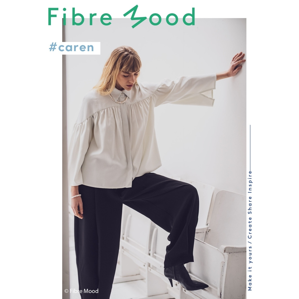 E-Book Fibre Mood Damen Bluse Caren von Stoffe Hemmers
