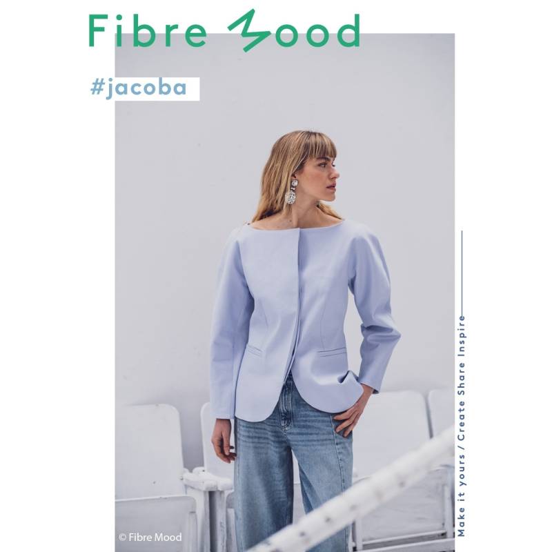 E-Book Fibre Mood Damenblazer Jacoba von Stoffe Hemmers
