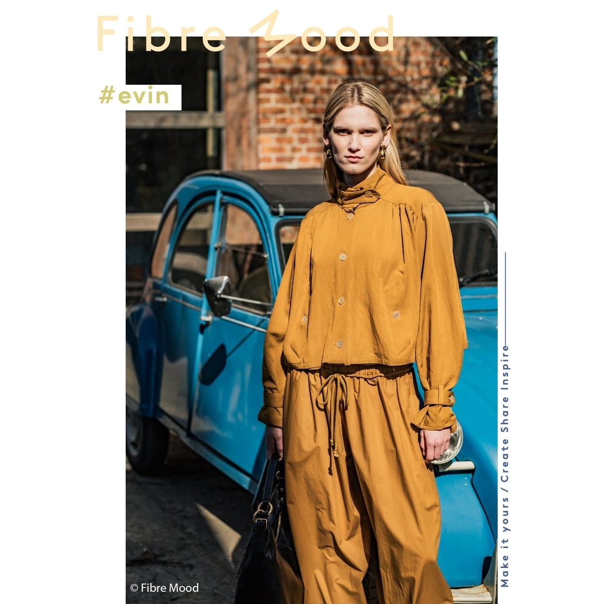 E-Book Fibre Mood Jacke Evin Damen von Stoffe Hemmers
