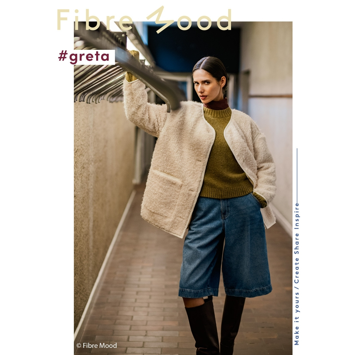 E-Book Fibre Mood Jacke Greta Damen von Stoffe Hemmers