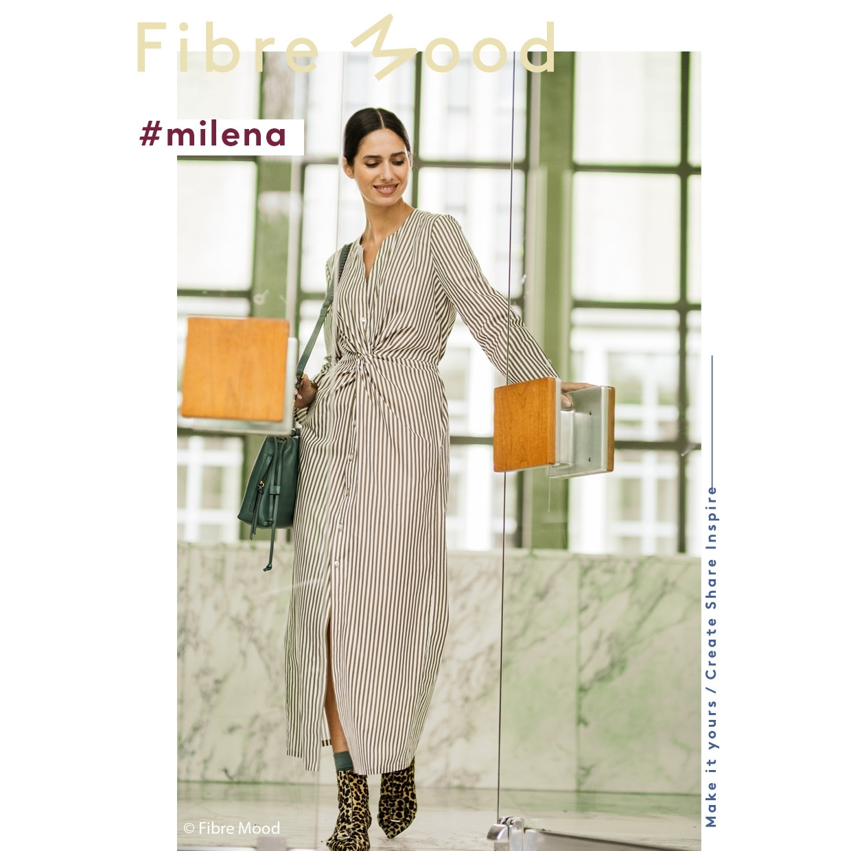 E-Book Fibre Mood Kleid Milena Damen von Stoffe Hemmers
