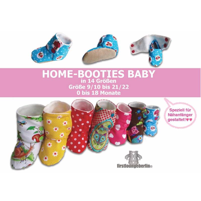 E-Book Firstlounge Berlin Home Booties Baby von Stoffe Hemmers