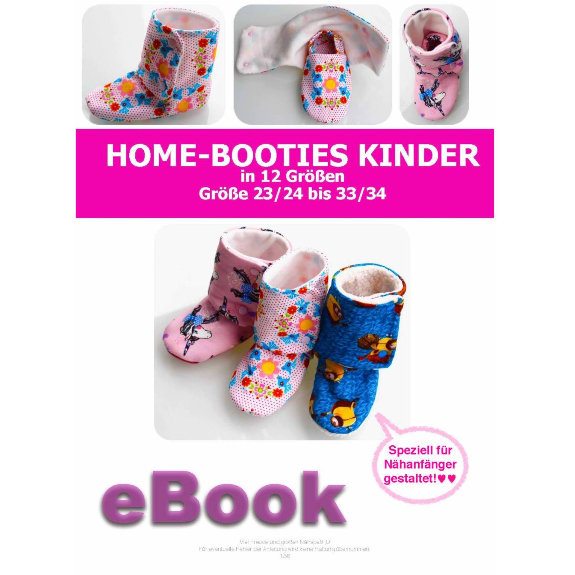 E-Book Firstlounge Berlin Home Booties Kinder von Stoffe Hemmers