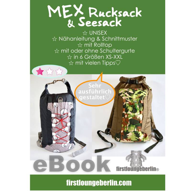 E-Book Firstlounge Berlin Mex Rucksack von Stoffe Hemmers