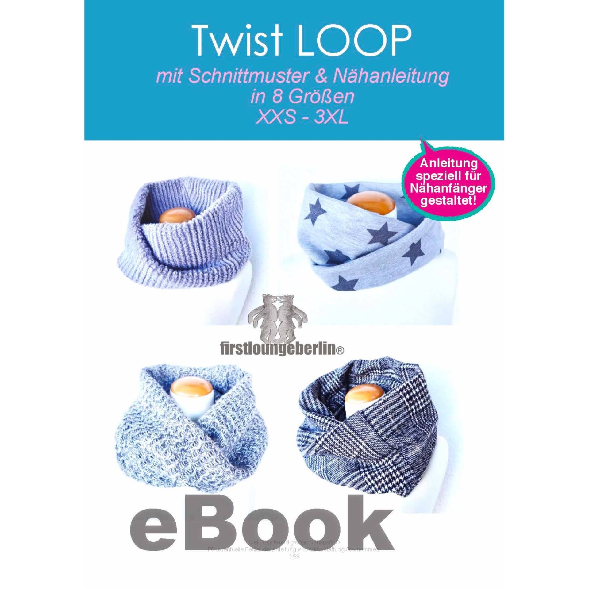 E-Book Firstlounge Berlin Twist Loop von Stoffe Hemmers