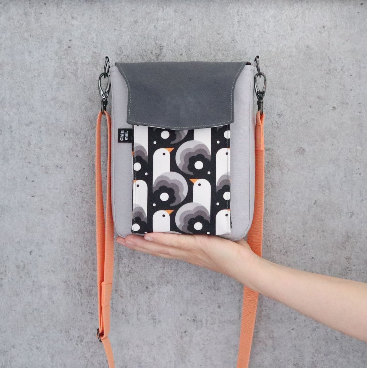 E-Book Frau Schnitte Crossbody Bag Kleine Bjelle von Stoffe Hemmers