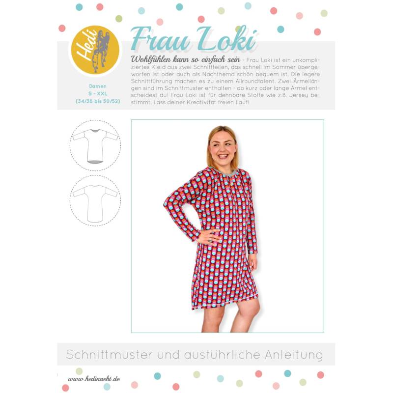 E-Book Hedi näht Beach- and Sleepdress Frau Loki E-Book Hedi näht Beach- and Sleepdress Frau Loki von Stoffe Hemmers