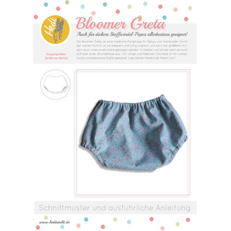E-Book Hedi näht Bloomer Greta E-Book Hedi näht Bloomer Greta von Stoffe Hemmers