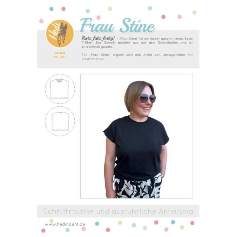 E-Book Hedi näht Shirt Frau Stine E-Book Hedi näht Shirt Frau Stine von Stoffe Hemmers