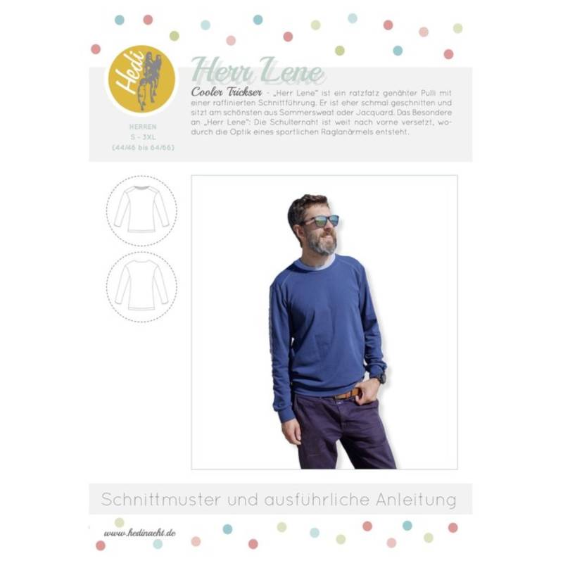 E-Book Hedi näht Sweater Herr Lene von Stoffe Hemmers
