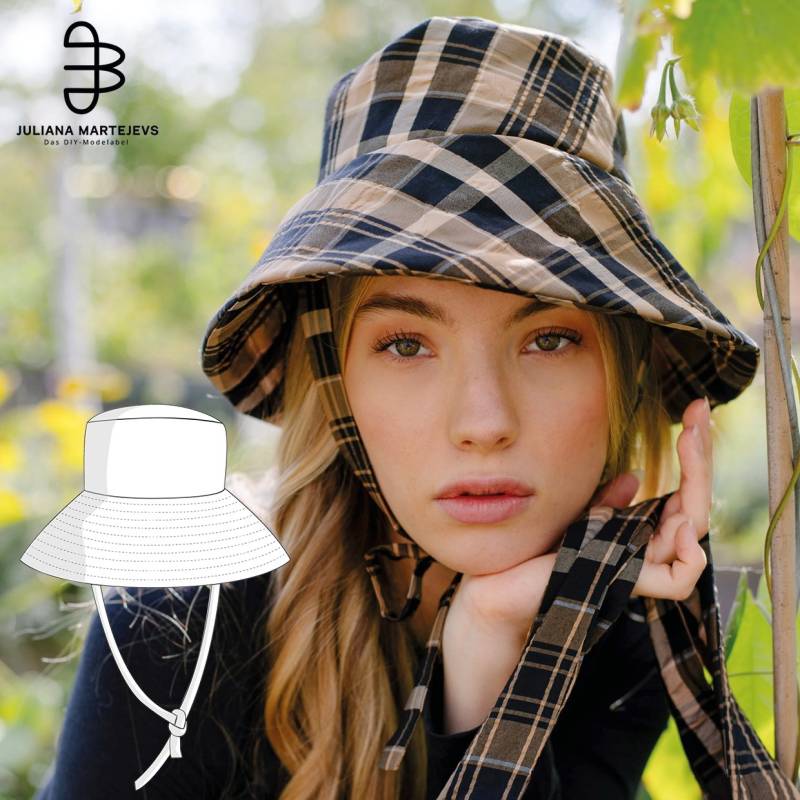E-Book JULIANA MARTEJEVS Fischerhut Bucket Hat von Stoffe Hemmers