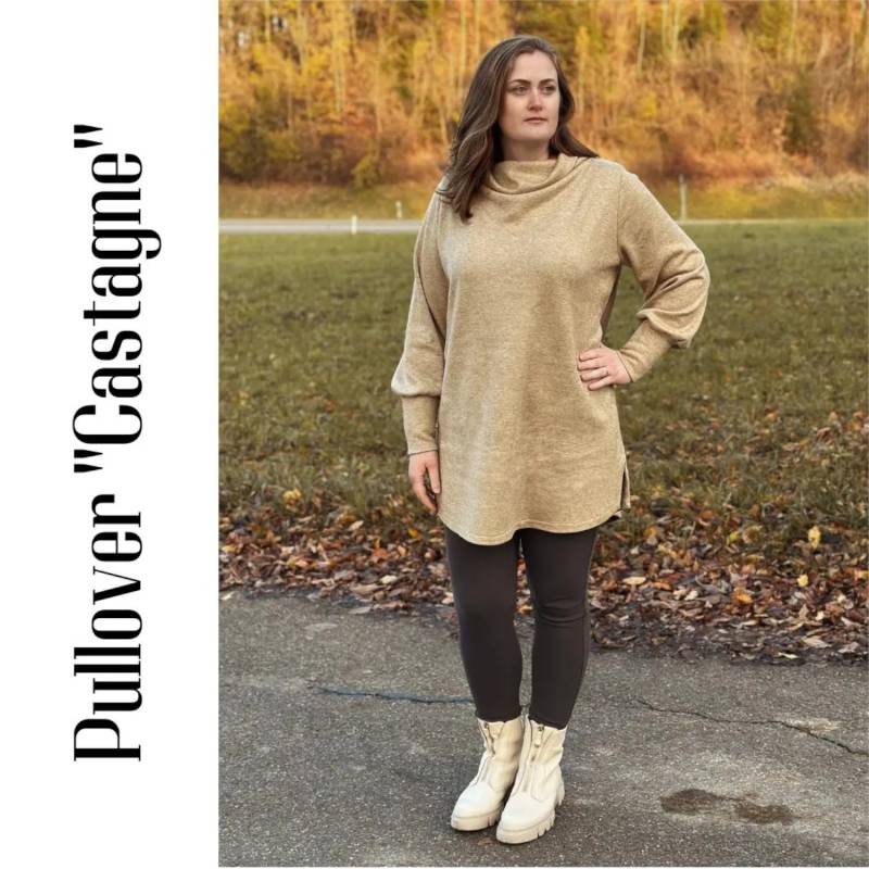 E-Book JusAsuj Damen Pullover/Kleid Castagne von Stoffe Hemmers