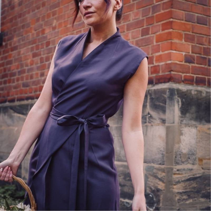 E-Book JusAsuj Damenkleid Cranberry Modell 517 von Stoffe Hemmers