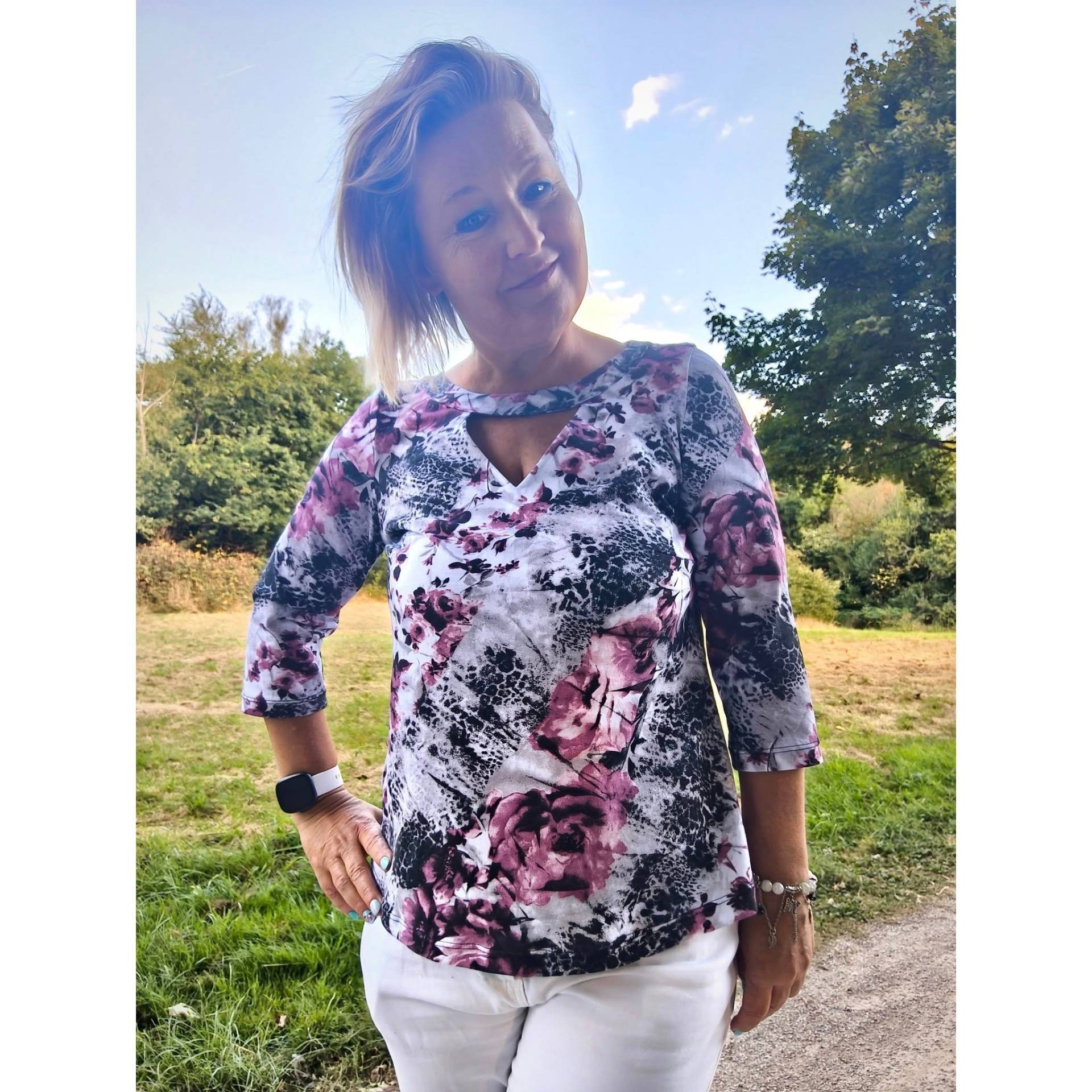 E-Book Küstenschnitt Damenshirt Enja von Stoffe Hemmers