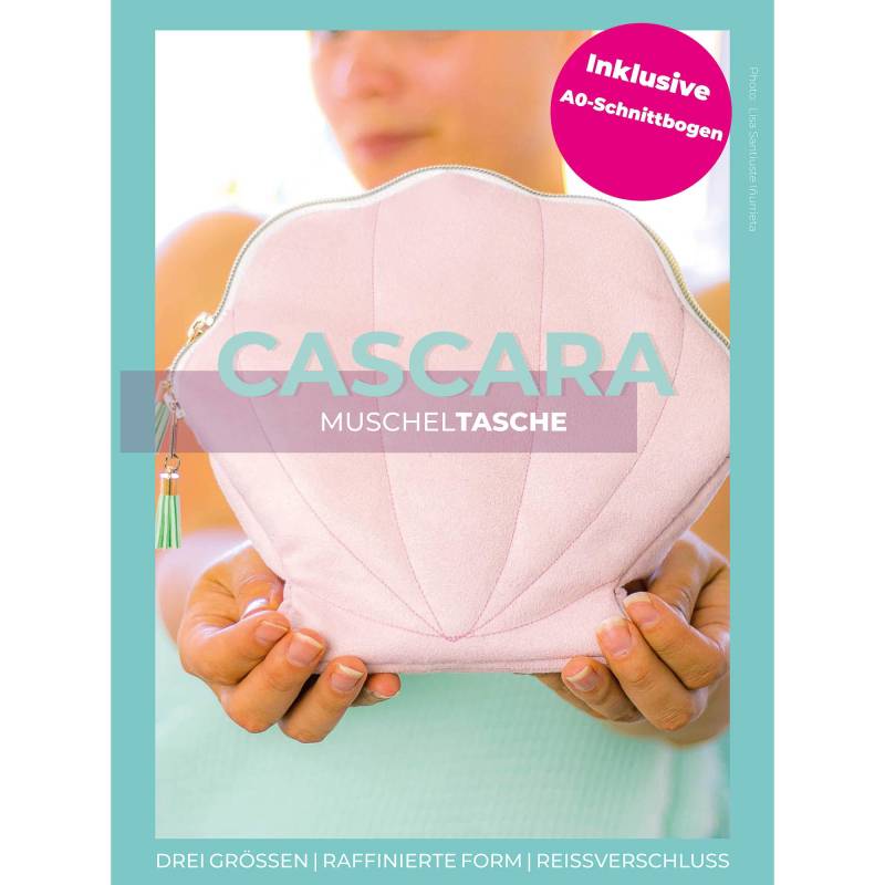 E-Book LaLilly Herzileien Muscheltasche Cascara von Stoffe Hemmers