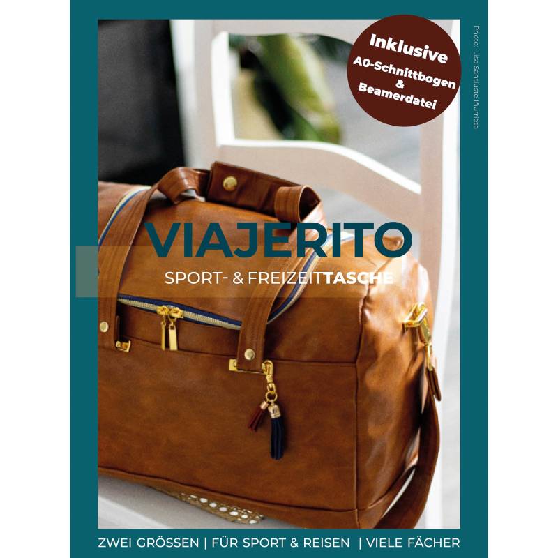 E-Book LaLilly Herzileien Travelbag Viajerito - Sport- & Freizettasche von Stoffe Hemmers