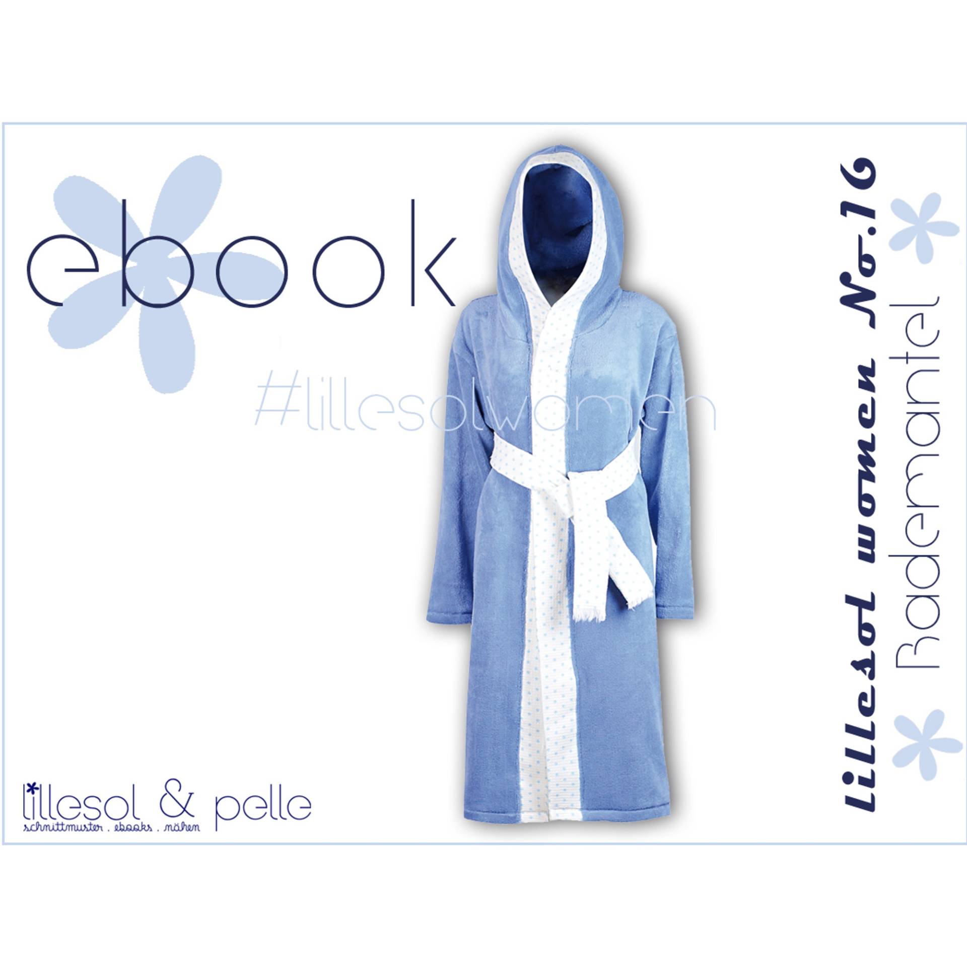 E-Book Lillesol & Pelle Bademantel Damen E-Book Lillesol & Pelle Bademantel Damen von Stoffe Hemmers