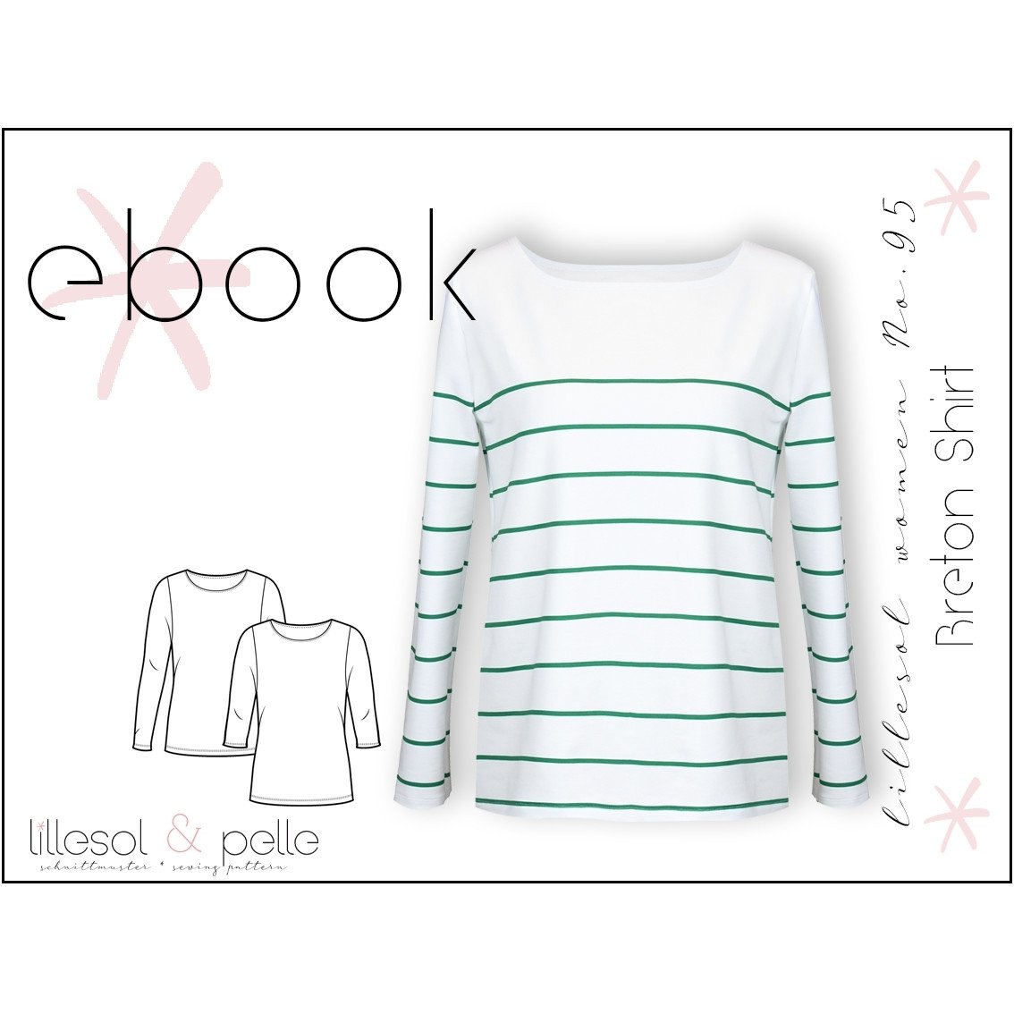E-Book Lillesol & Pelle Breton Shirt Damen E-Book Lillesol & Pelle Breton Shirt Damen von Stoffe Hemmers