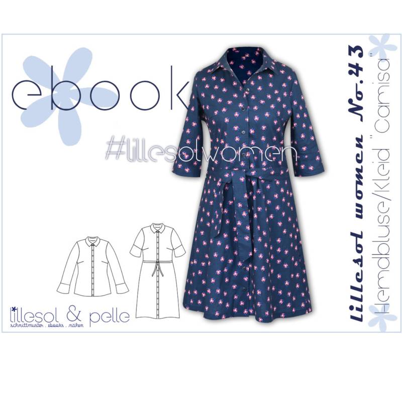 E-Book Lillesol & Pelle Hemdbluse / Kleid Camisa Damen von Stoffe Hemmers