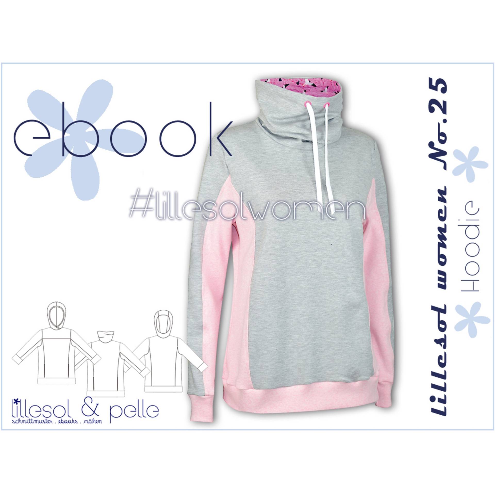 E-Book Lillesol & Pelle Hoodie Damen E-Book Lillesol & Pelle Hoodie Damen von Stoffe Hemmers