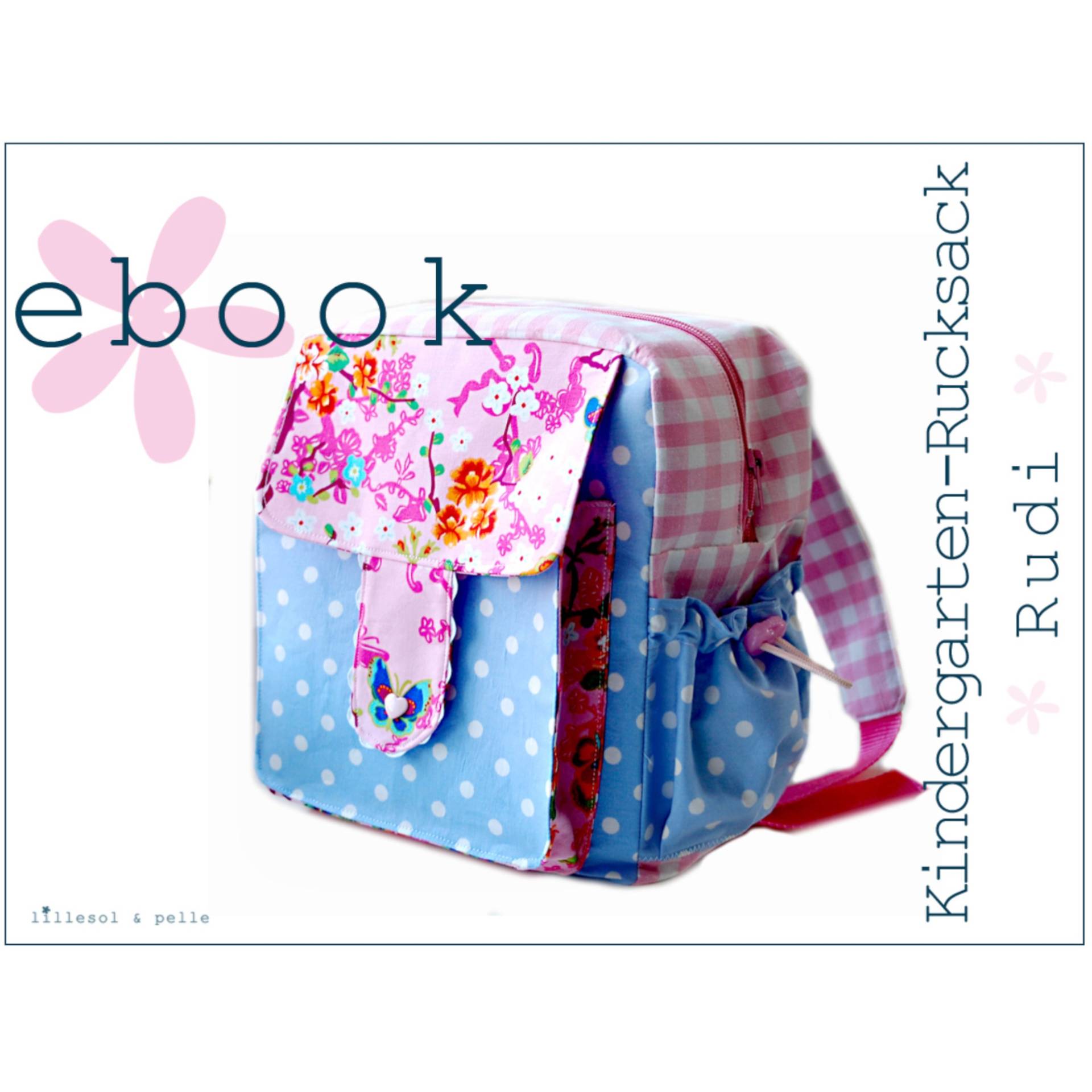 E-Book Lillesol & Pelle Kindergarten-Rucksack Rudi von Stoffe Hemmers