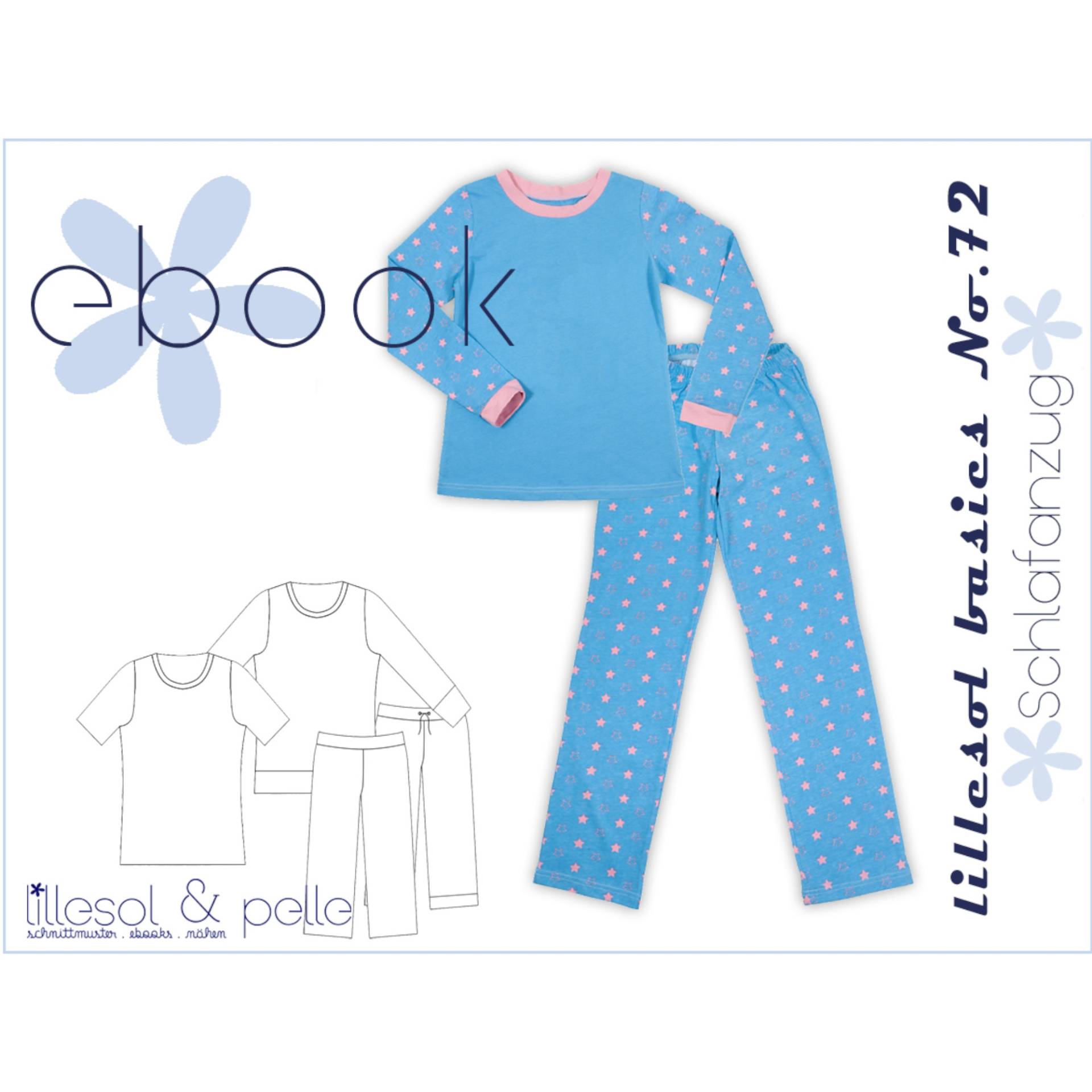 E-Book Lillesol & Pelle Schlafanzug Kinder E-Book Lillesol & Pelle Schlafanzug Kinder von Stoffe Hemmers