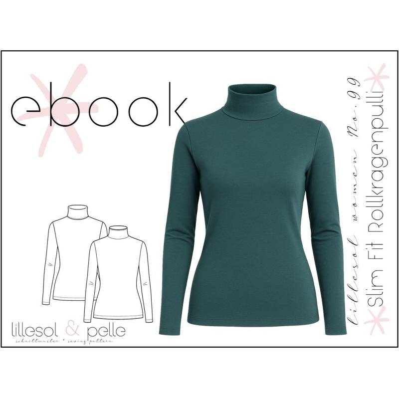 E-Book Lillesol & Pelle Slim Fit Rollkragenpulli Damen E-Book Lillesol & Pelle Slim Fit Rollkragenpulli Damen von Stoffe Hemmers
