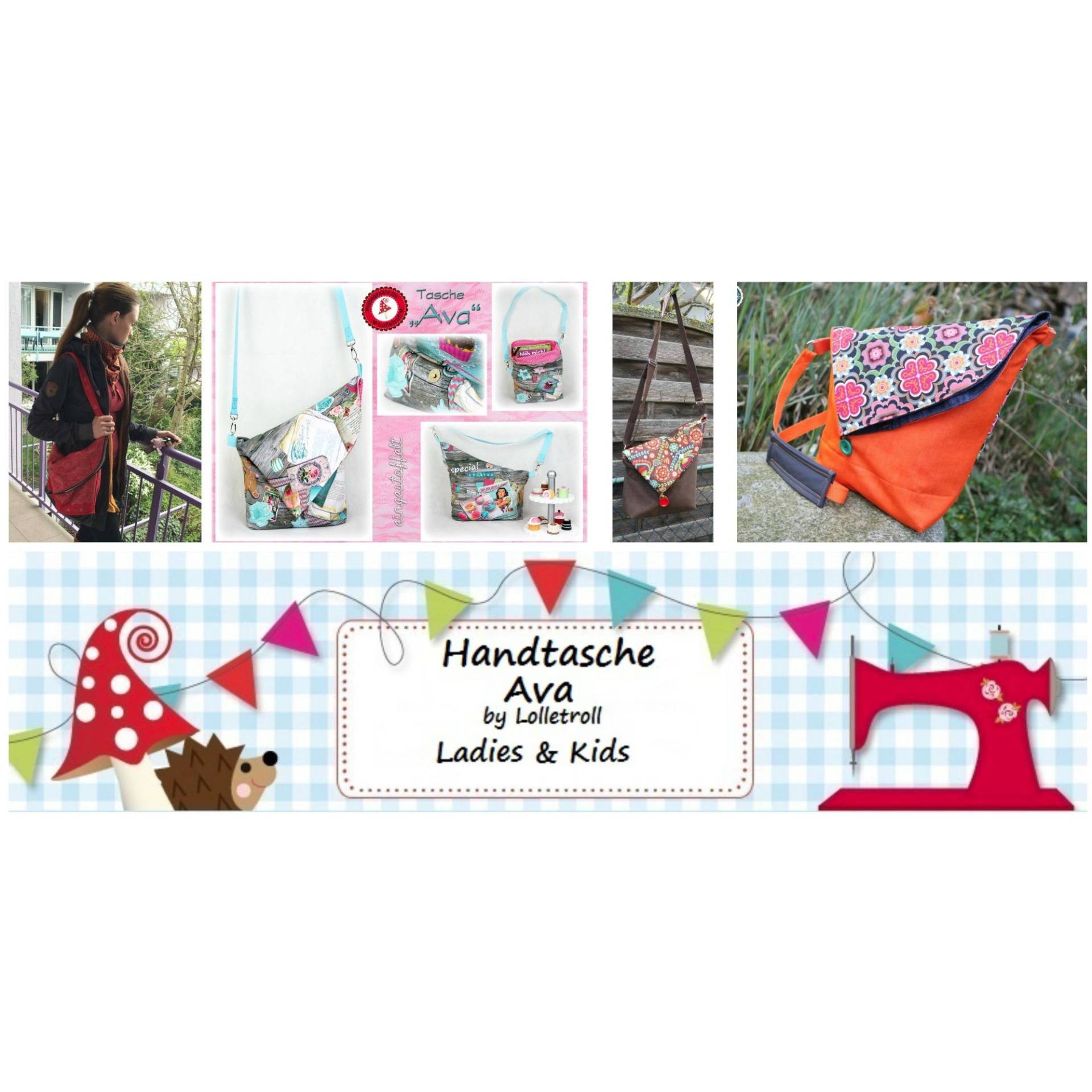 E-Book Lolletroll Handtasche Ava E-Book Lolletroll Handtasche Ava von Stoffe Hemmers