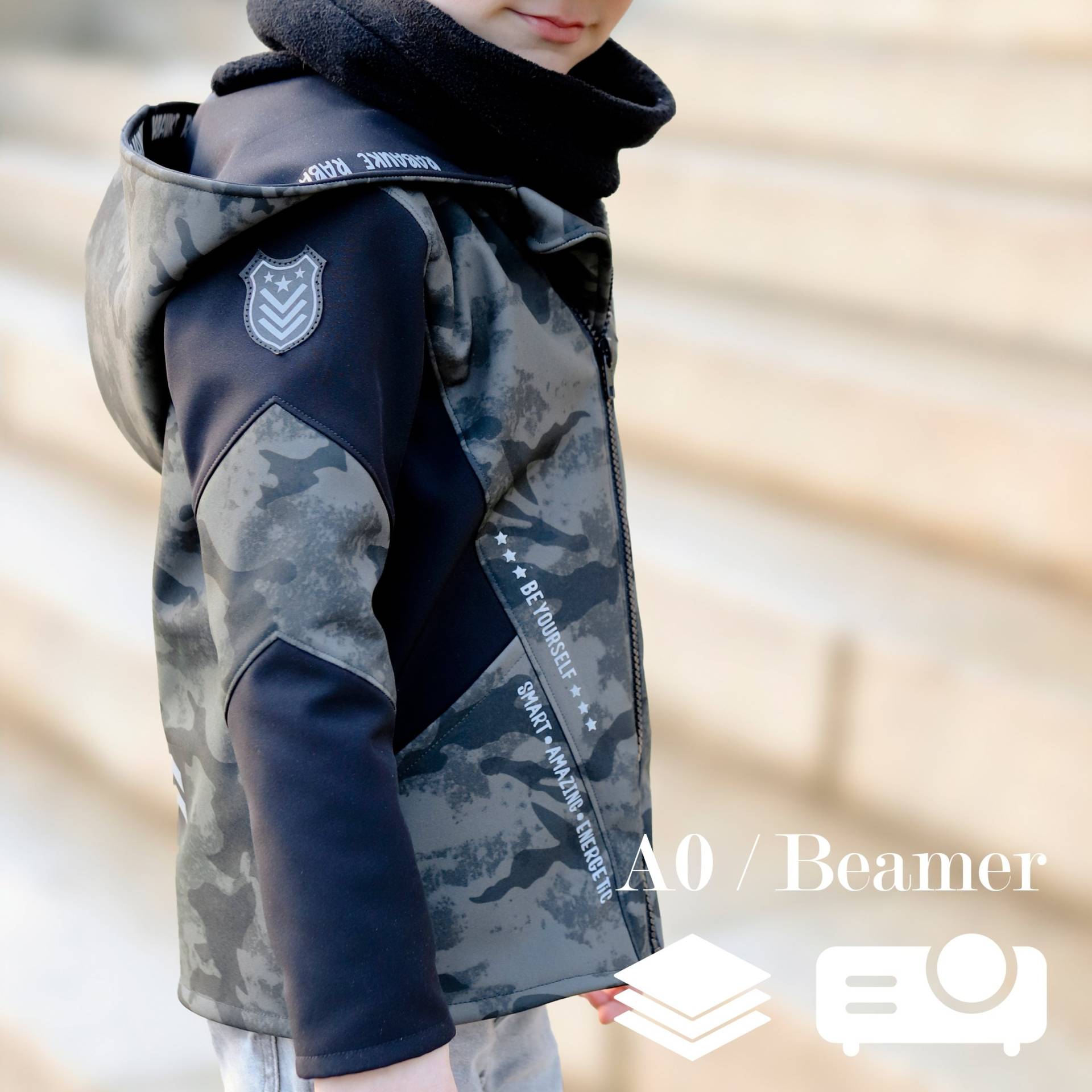 E-Book LovelySewDesign Lovely Outdoor Jacket Gr. 74-164 A0/Beamer-Version von Stoffe Hemmers