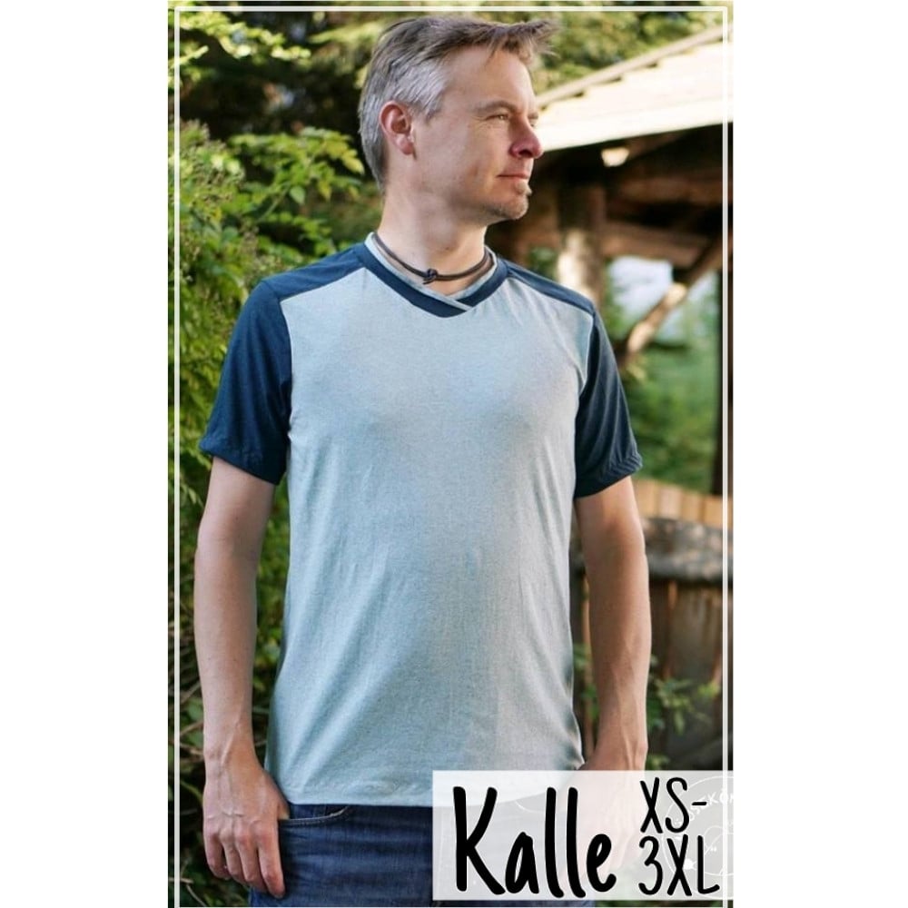 E-Book Lumali Herren Basic-Shirt Kalle von Stoffe Hemmers