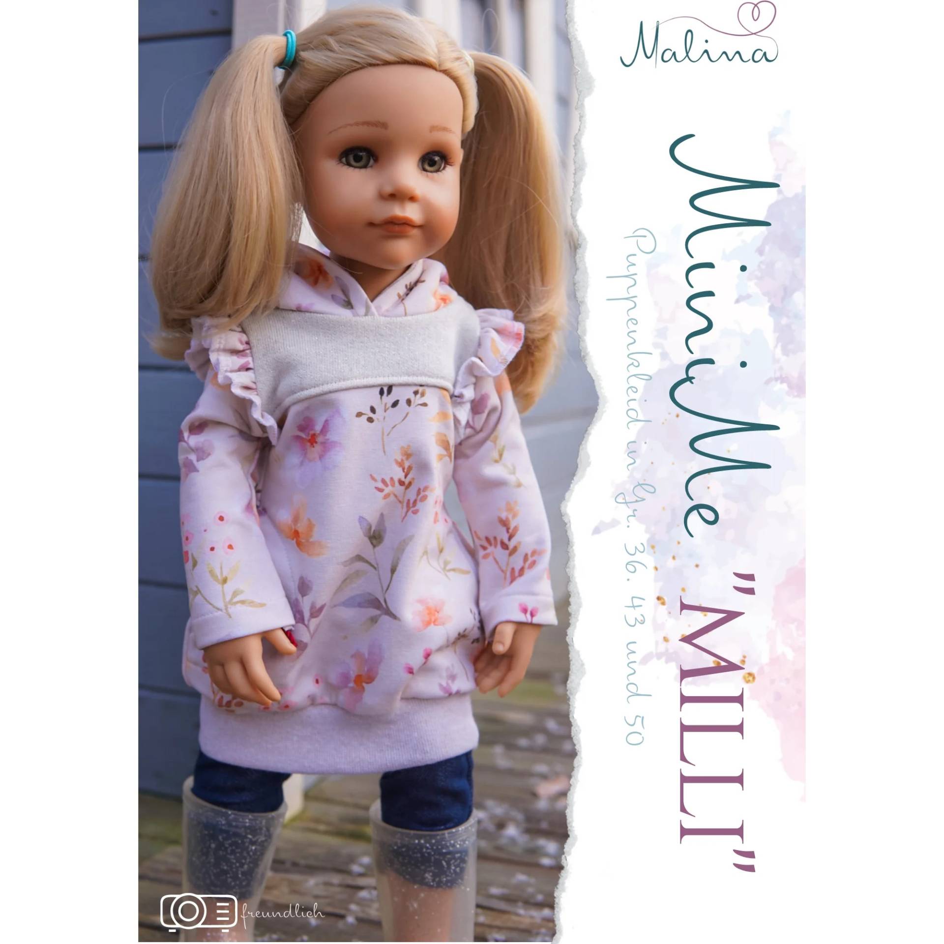 E-Book MaLiNa Puppenkleid Milli MiniMe von Stoffe Hemmers