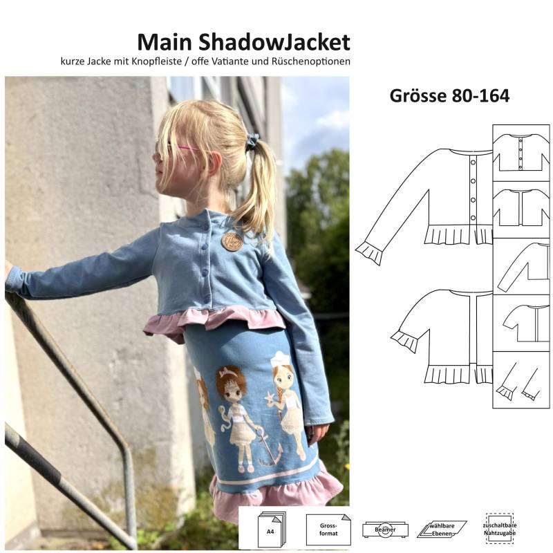 E-Book MainZwillingsnadel Main ShadowJacket Kids von Stoffe Hemmers