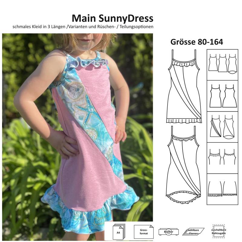 E-Book MainZwillingsnadel Main SunnyDress Kids von Stoffe Hemmers