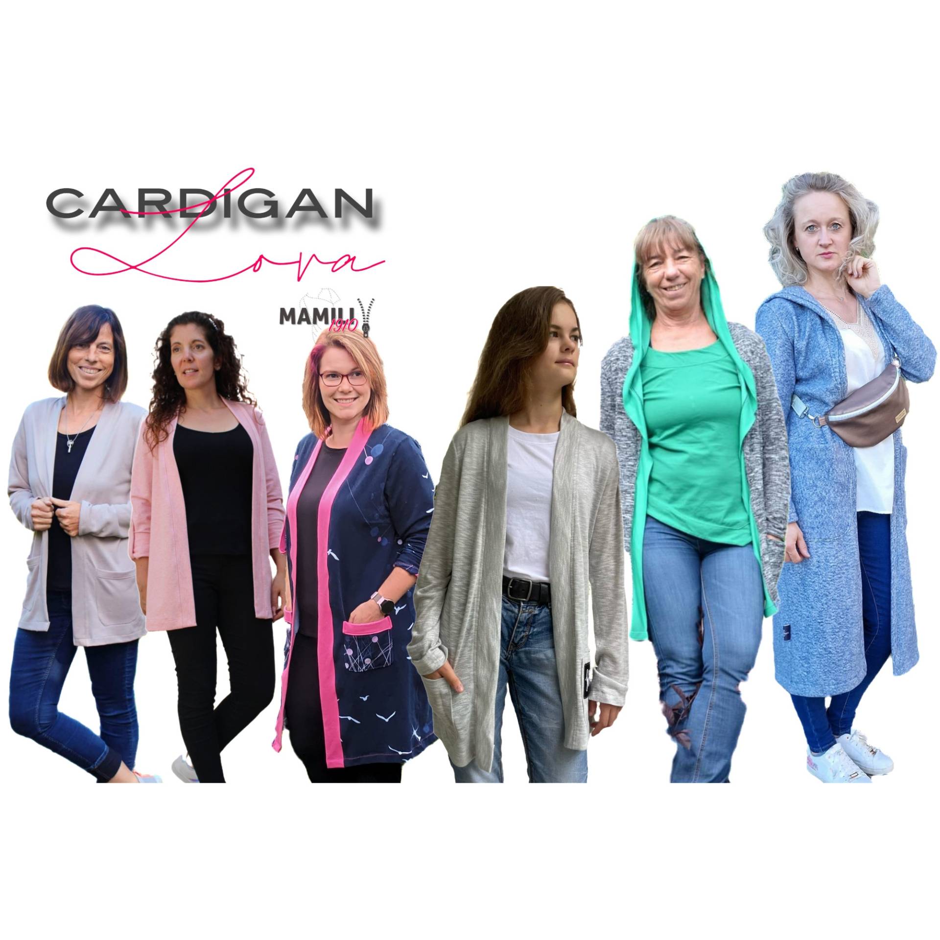 E-Book Mamili1910 Damen Cardigan Lova E-Book Mamili1910 Damen Cardigan Lova von Stoffe Hemmers