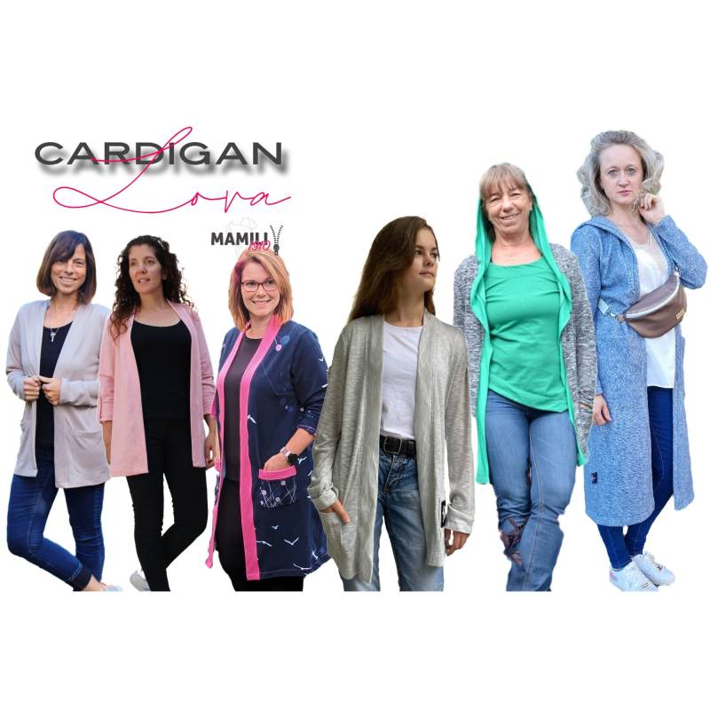 E-Book Mamili1910 Damen Cardigan Lova von Stoffe Hemmers