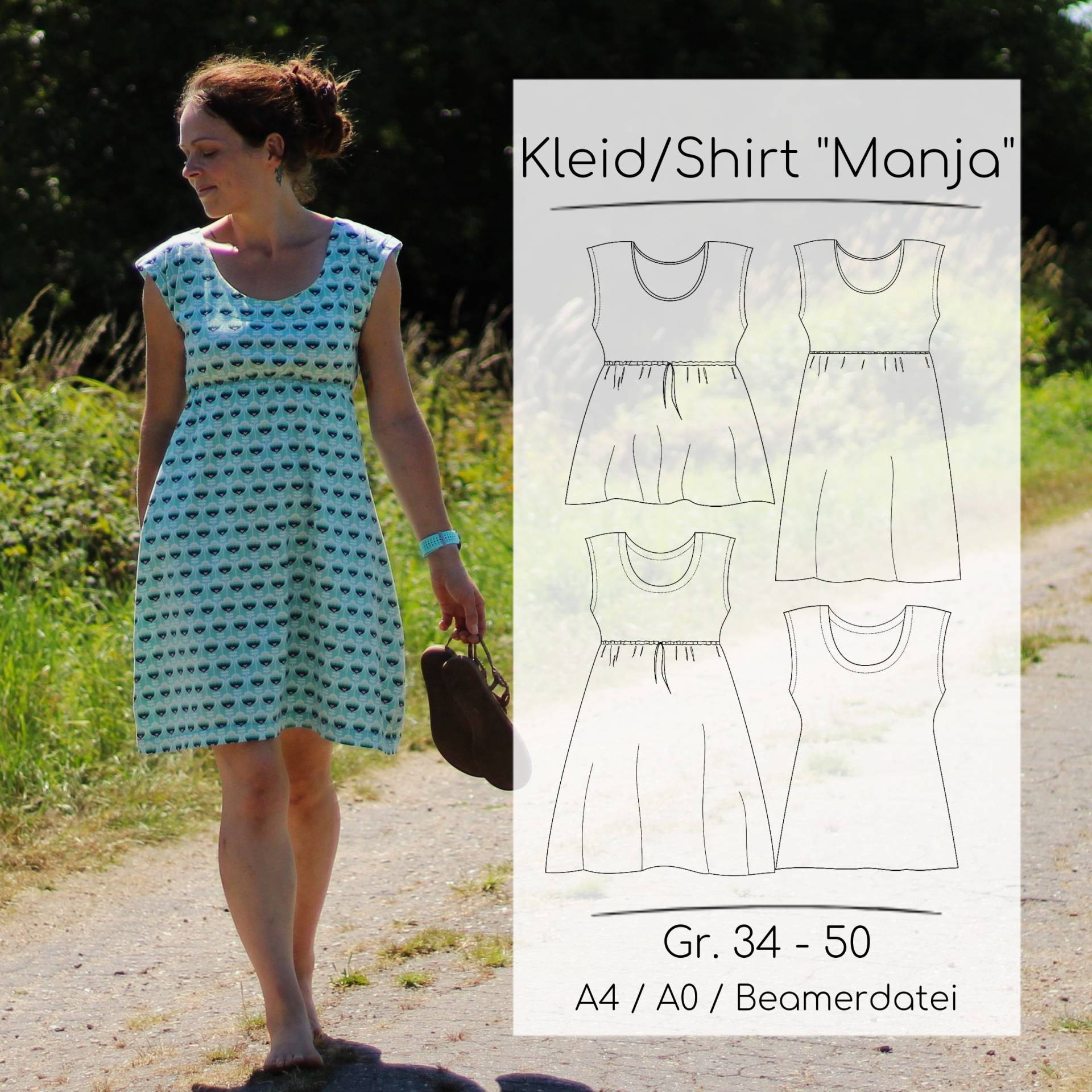 E-Book ManjiPuh Kleid/Shirt Manja E-Book ManjiPuh Kleid/Shirt Manja von Stoffe Hemmers