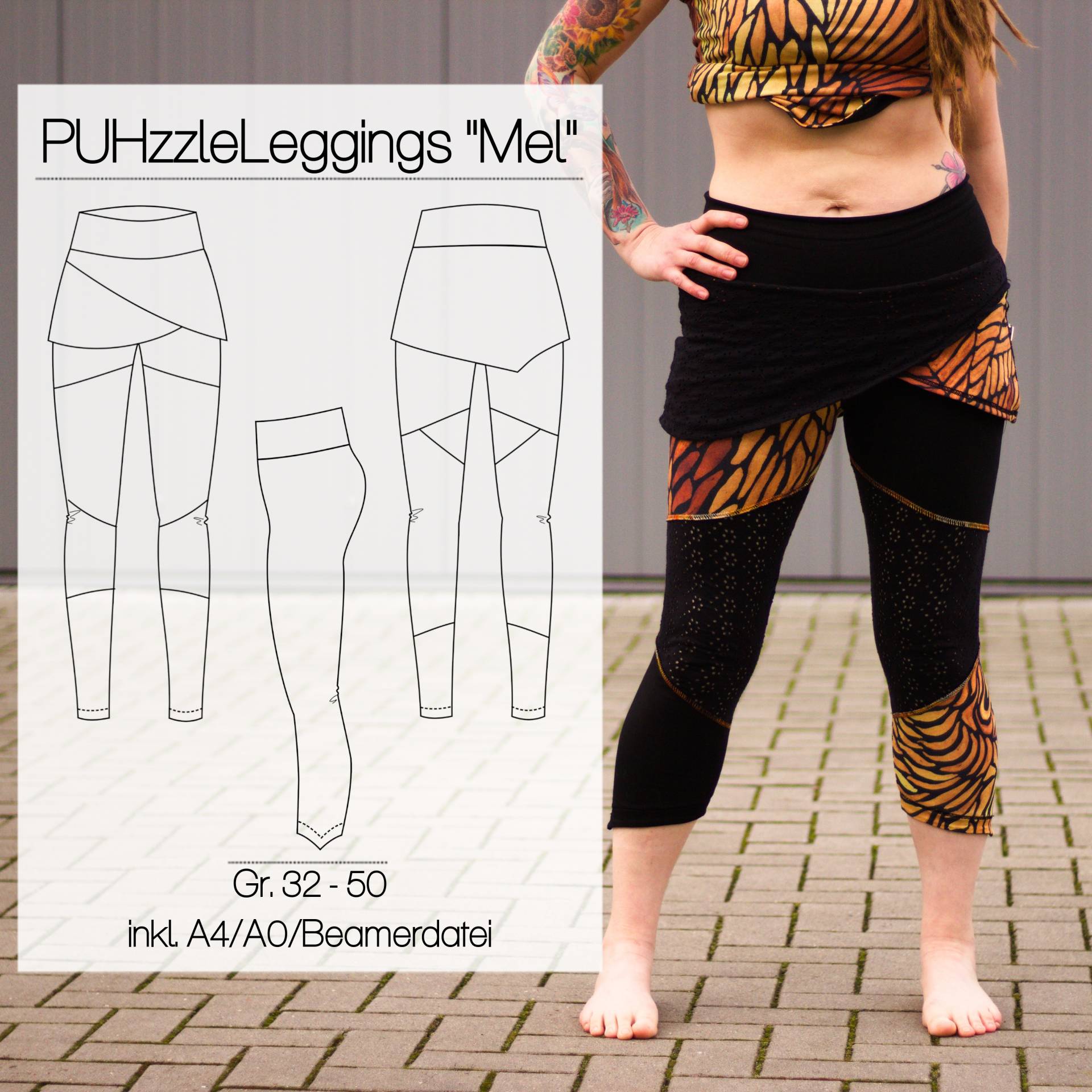 E-Book ManjiPuh PUHzzle Leggings Mel von Stoffe Hemmers