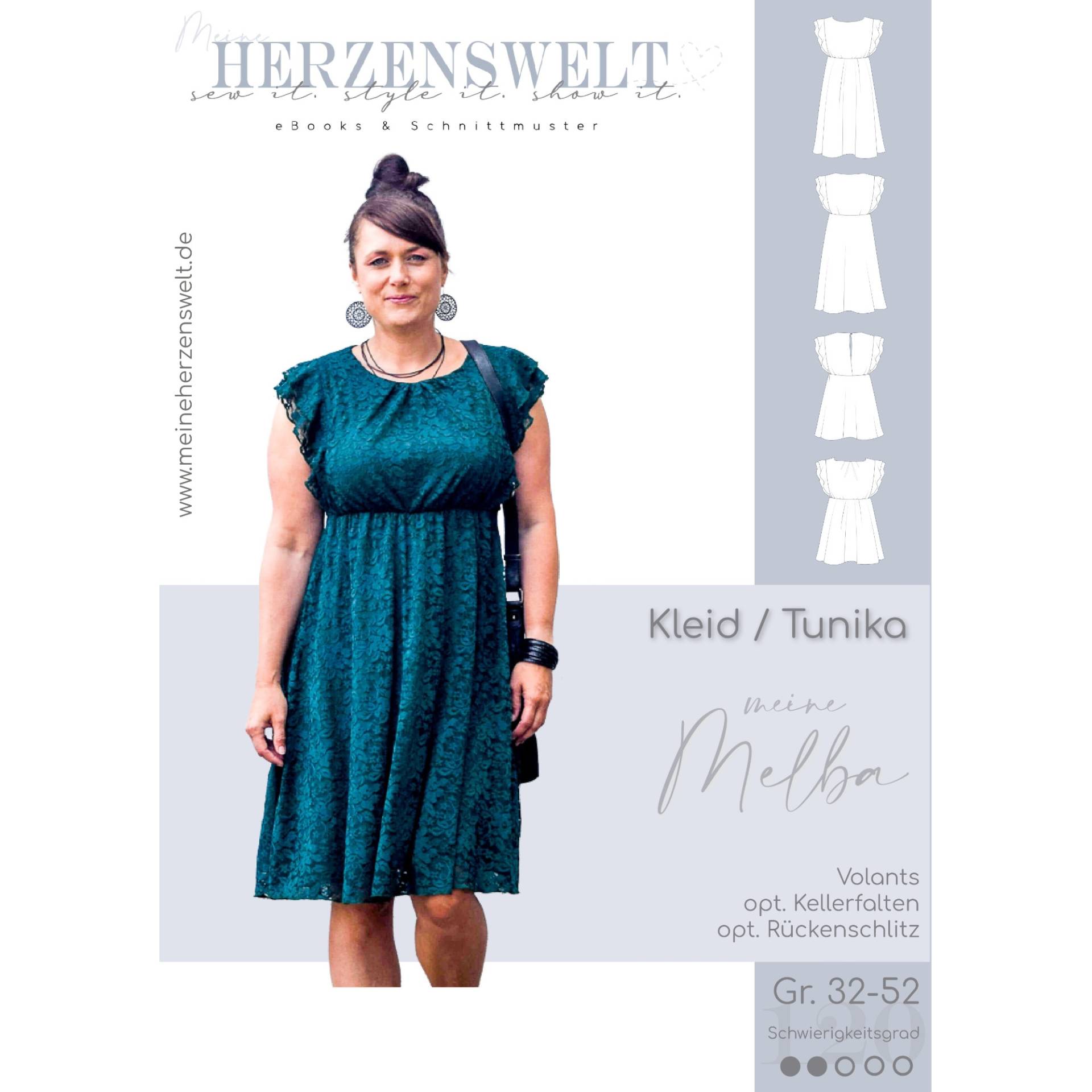 E-Book Meine Herzenswelt Kleid/Tunika meine Melba von Stoffe Hemmers